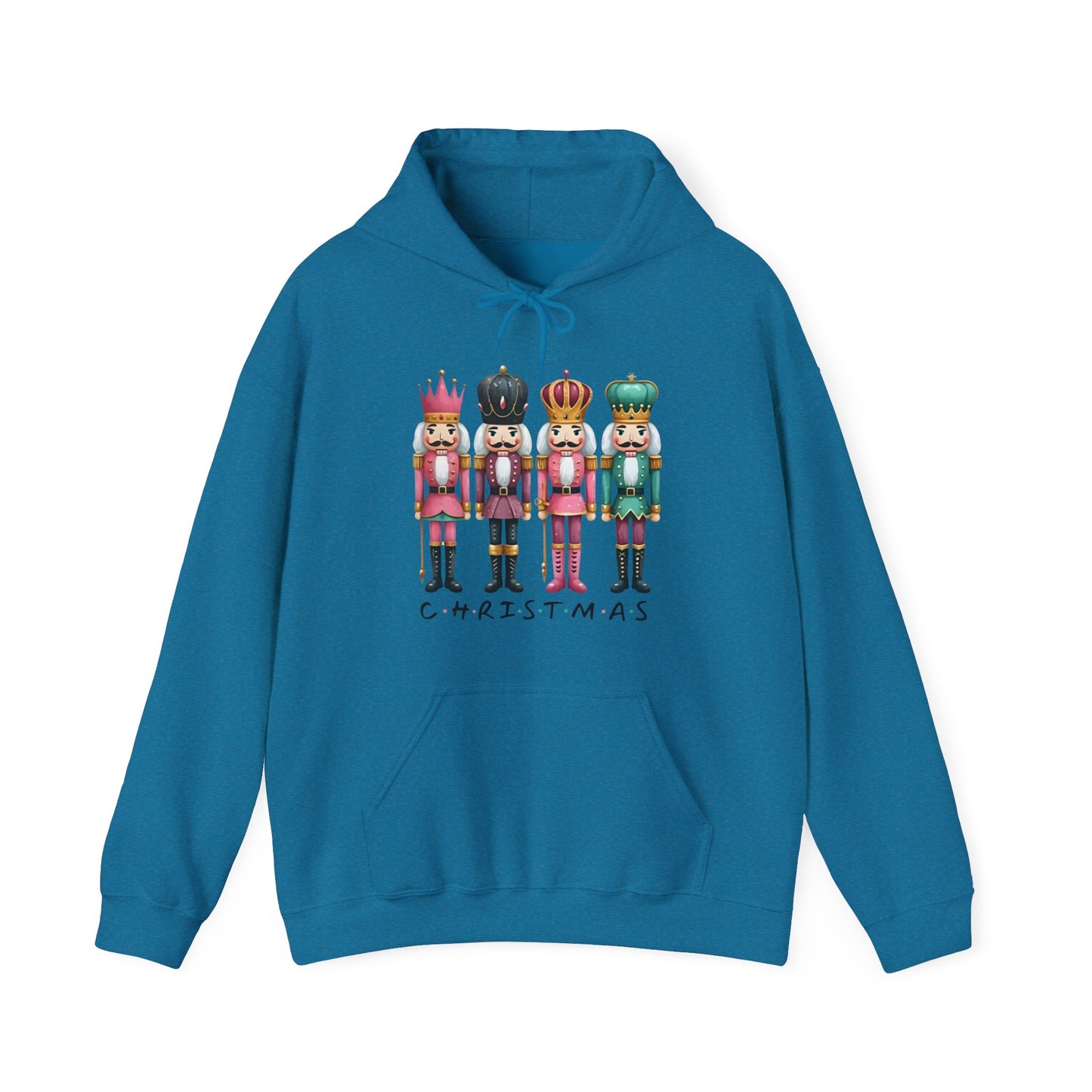 Nutcracker Christmas Hoodie — Festive Nutcracker Soldiers Holiday Pullover