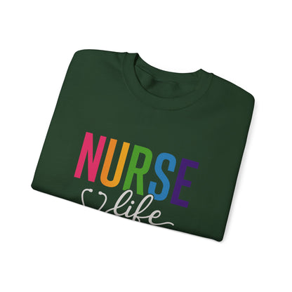 Nurse Life Sweatshirt, Registered Nurse Sweatshirt, RN Hoodie, CNA Sweater, Nursing Sweatshirt, Nursing School Sweater, Nurse Gift
