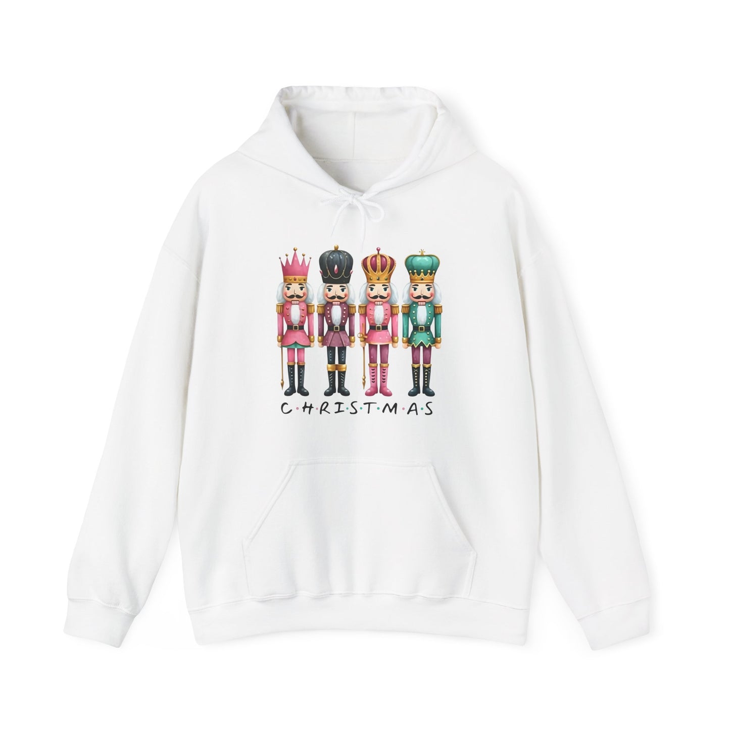 Nutcracker Christmas Hoodie — Festive Nutcracker Soldiers Holiday Pullover