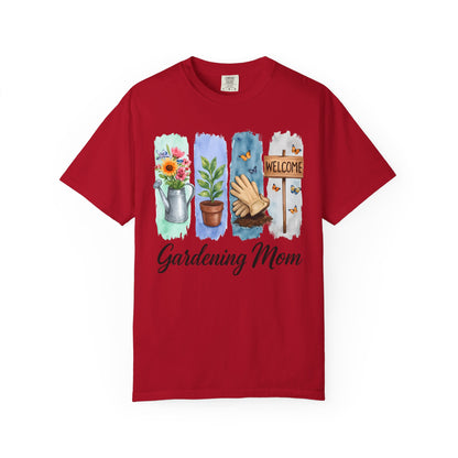 Gardening Mom Tee, gardening mom shirt, garden-mom tee, gardening shirt gift-for-gardening-mom, gardening gift for friends, botanical shirt