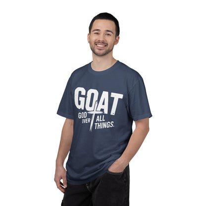 GOAT - "God Over All Things" Faith Graphic T-Shirt