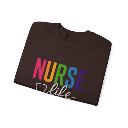 Nurse Life Sweatshirt, Registered Nurse Sweatshirt, RN Hoodie, CNA Sweater, Nursing Sweatshirt, Nursing School Sweater, Nurse Gift