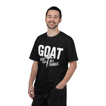 GOAT - "God Over All Things" Faith Graphic T-Shirt