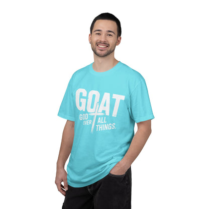GOAT - "God Over All Things" Faith Graphic T-Shirt