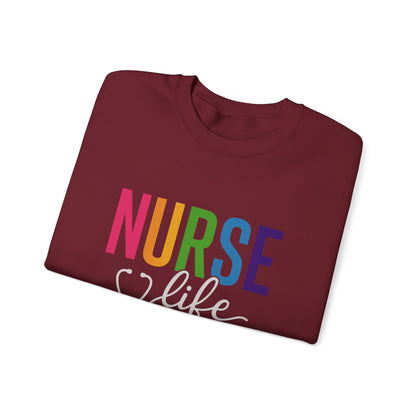 Nurse Life Sweatshirt, Registered Nurse Sweatshirt, RN Hoodie, CNA Sweater, Nursing Sweatshirt, Nursing School Sweater, Nurse Gift