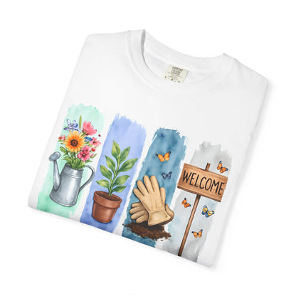 Gardening Mom Tee, gardening mom shirt, garden-mom tee, gardening shirt gift-for-gardening-mom, gardening gift for friends, botanical shirt