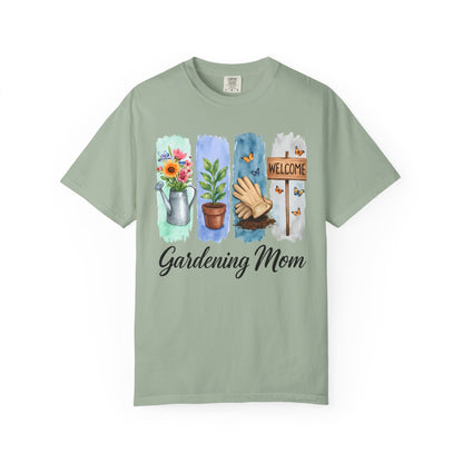 Gardening Mom Tee, gardening mom shirt, garden-mom tee, gardening shirt gift-for-gardening-mom, gardening gift for friends, botanical shirt