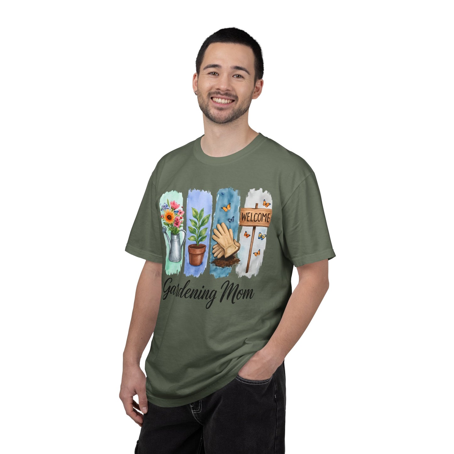 Gardening Mom Tee, gardening mom shirt, garden-mom tee, gardening shirt gift-for-gardening-mom, gardening gift for friends, botanical shirt