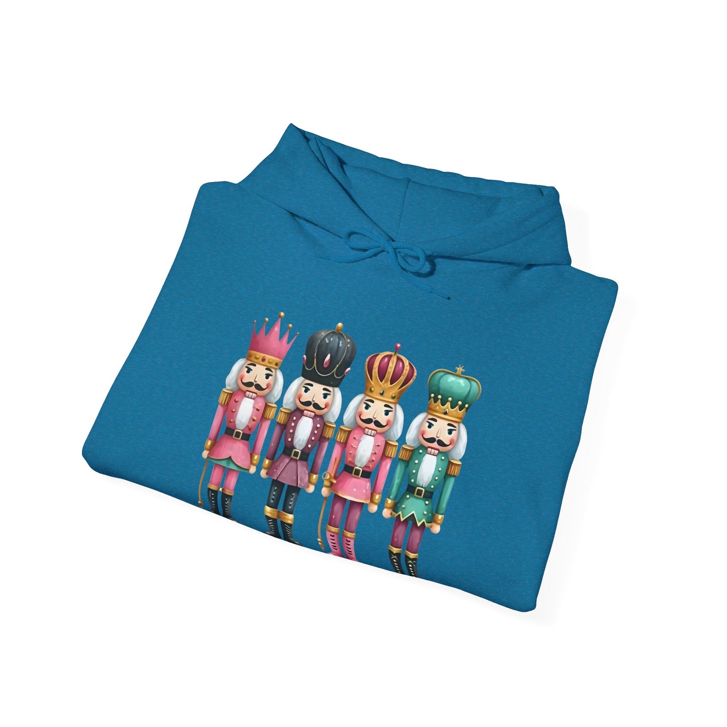 Nutcracker Christmas Hoodie — Festive Nutcracker Soldiers Holiday Pullover