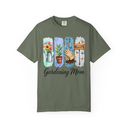 Gardening Mom Tee, gardening mom shirt, garden-mom tee, gardening shirt gift-for-gardening-mom, gardening gift for friends, botanical shirt