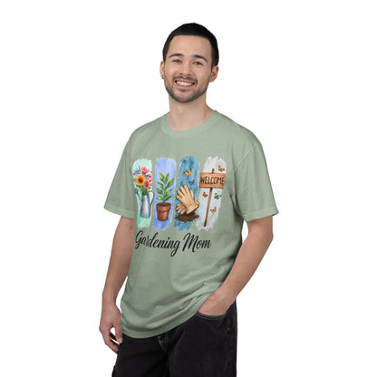 Gardening Mom Tee, gardening mom shirt, garden-mom tee, gardening shirt gift-for-gardening-mom, gardening gift for friends, botanical shirt