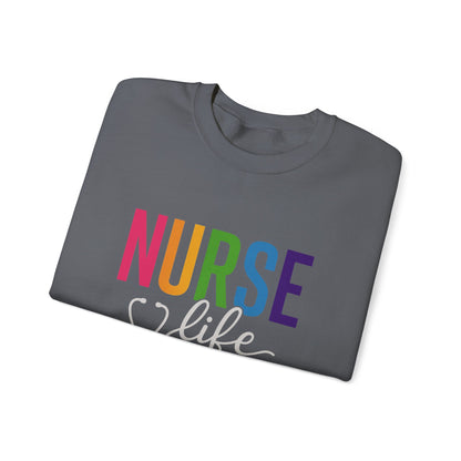 Nurse Life Sweatshirt, Registered Nurse Sweatshirt, RN Hoodie, CNA Sweater, Nursing Sweatshirt, Nursing School Sweater, Nurse Gift