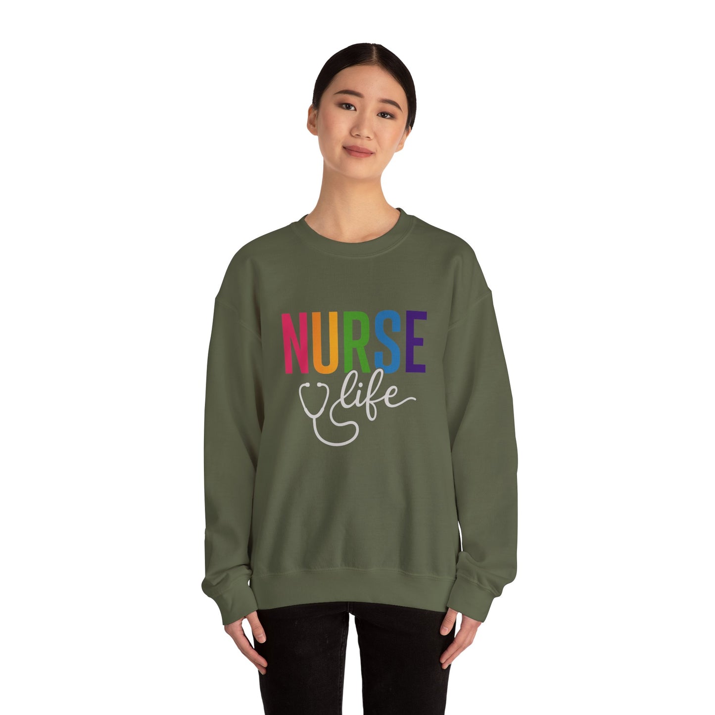 Nurse Life Sweatshirt, Registered Nurse Sweatshirt, RN Hoodie, CNA Sweater, Nursing Sweatshirt, Nursing School Sweater, Nurse Gift