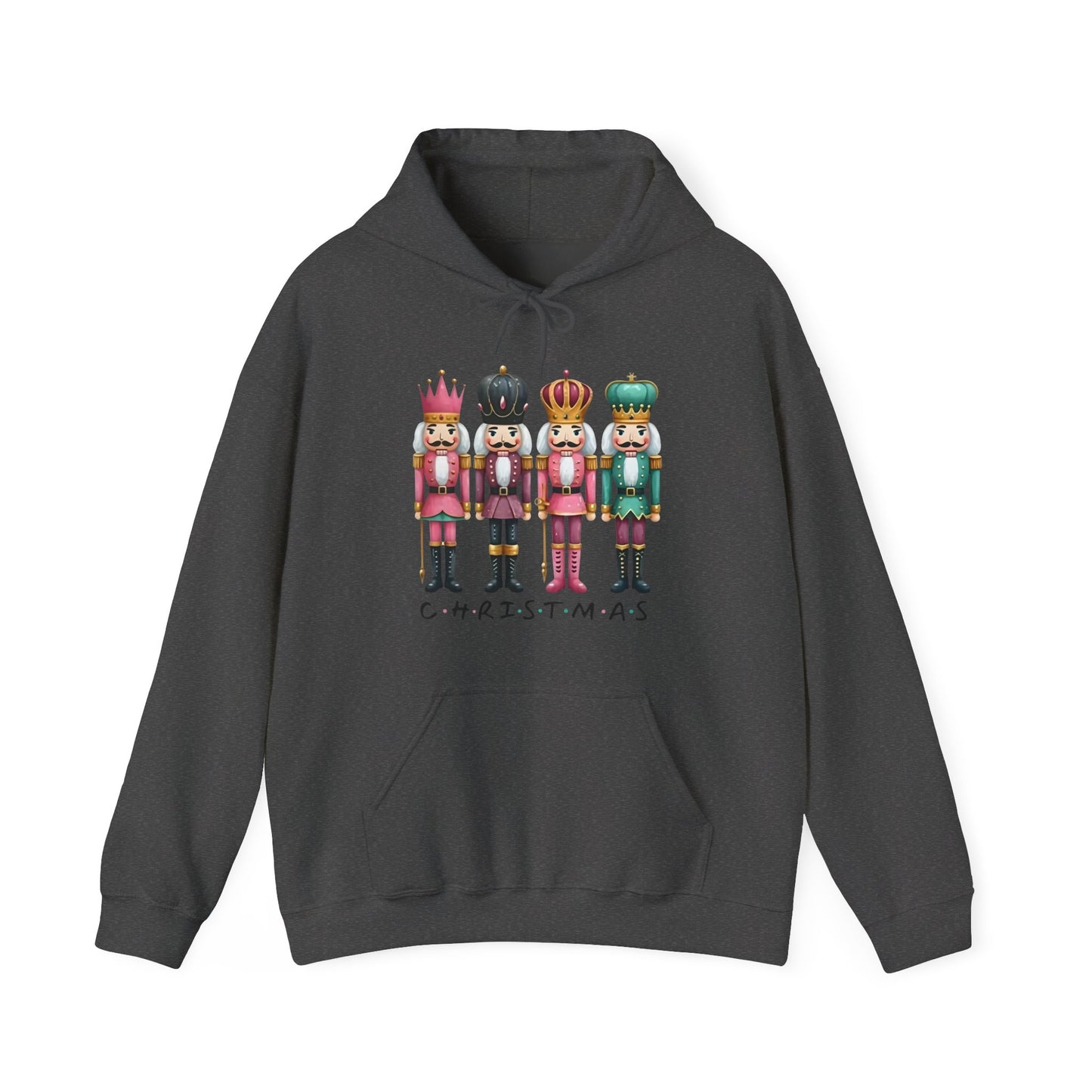 Nutcracker Christmas Hoodie — Festive Nutcracker Soldiers Holiday Pullover
