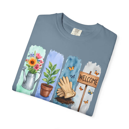 Gardening Mom Tee, gardening mom shirt, garden-mom tee, gardening shirt gift-for-gardening-mom, gardening gift for friends, botanical shirt