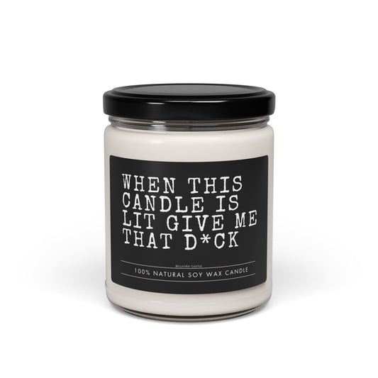 Humorous Scented Candle, Perfect for Gifting, Relaxation, Self-Care, Valentine's Day, Birthday