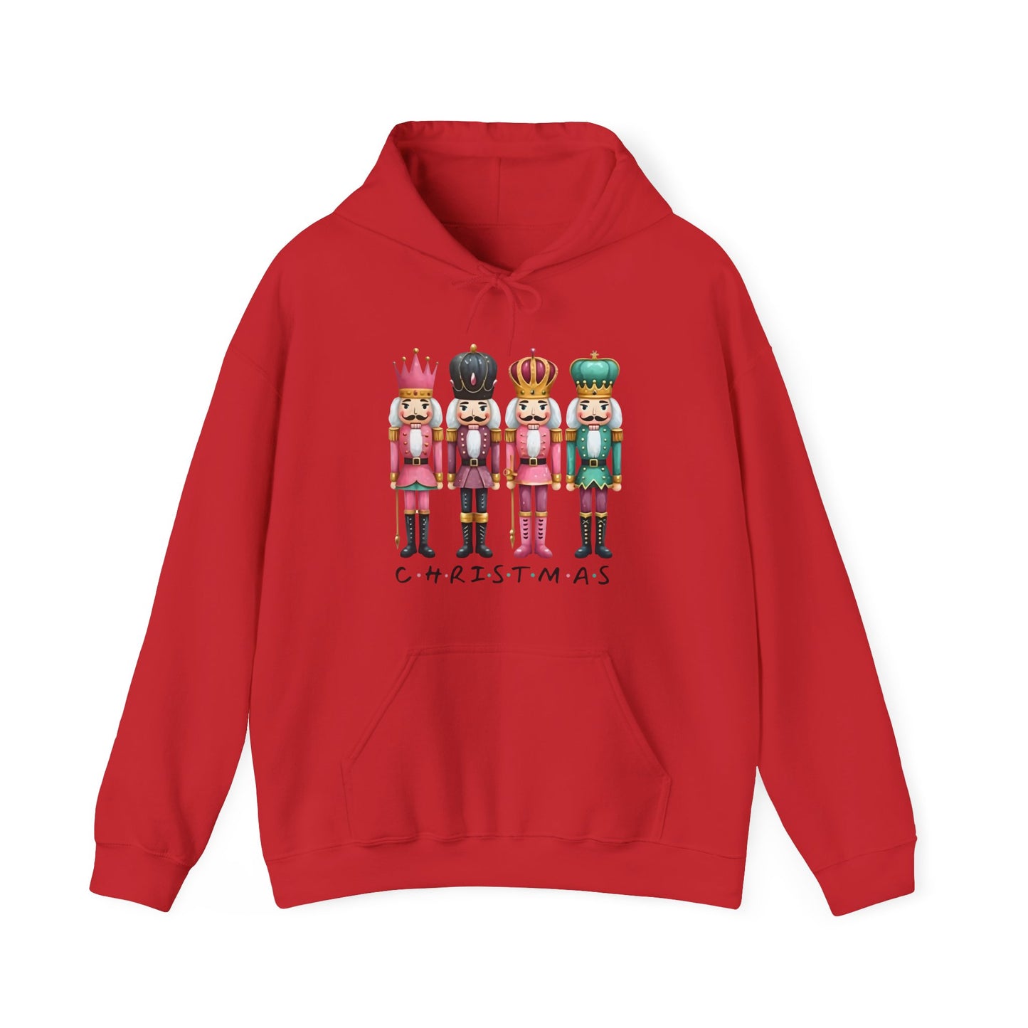 Nutcracker Christmas Hoodie — Festive Nutcracker Soldiers Holiday Pullover