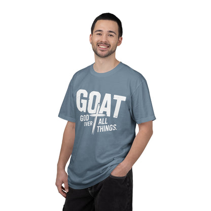 GOAT - "God Over All Things" Faith Graphic T-Shirt