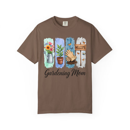 Gardening Mom Tee, gardening mom shirt, garden-mom tee, gardening shirt gift-for-gardening-mom, gardening gift for friends, botanical shirt
