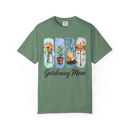 Gardening Mom Tee, gardening mom shirt, garden-mom tee, gardening shirt gift-for-gardening-mom, gardening gift for friends, botanical shirt