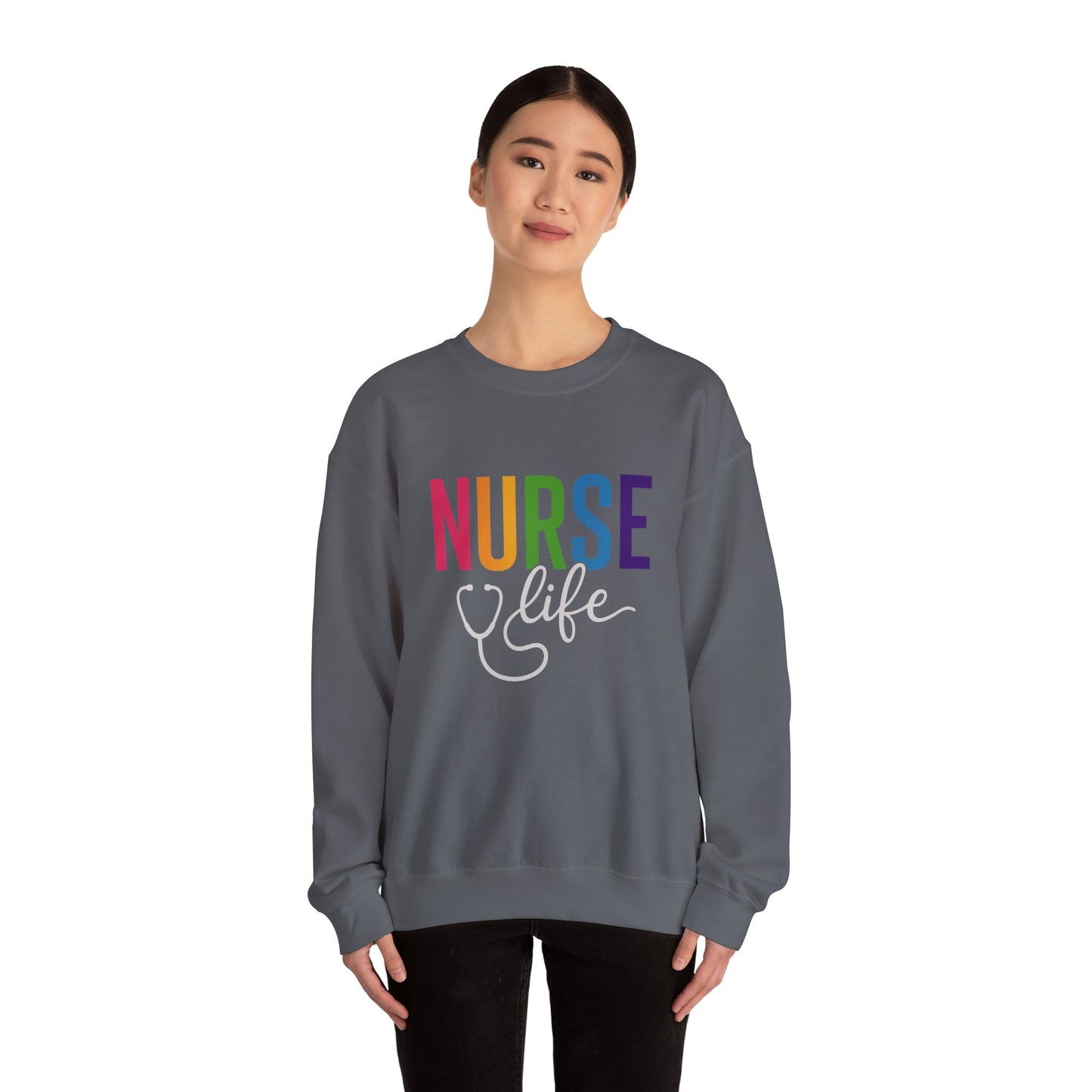 Nurse Life Sweatshirt, Registered Nurse Sweatshirt, RN Hoodie, CNA Sweater, Nursing Sweatshirt, Nursing School Sweater, Nurse Gift