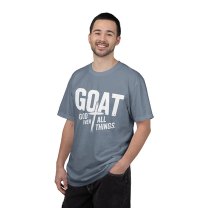 GOAT - "God Over All Things" Faith Graphic T-Shirt