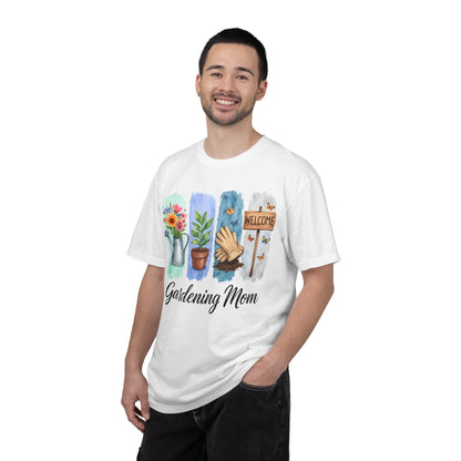 Gardening Mom Tee, gardening mom shirt, garden-mom tee, gardening shirt gift-for-gardening-mom, gardening gift for friends, botanical shirt