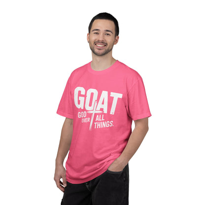 GOAT - "God Over All Things" Faith Graphic T-Shirt