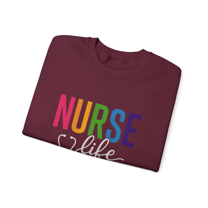 Nurse Life Sweatshirt, Registered Nurse Sweatshirt, RN Hoodie, CNA Sweater, Nursing Sweatshirt, Nursing School Sweater, Nurse Gift