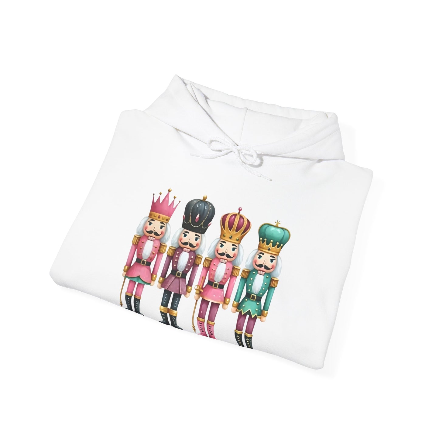 Nutcracker Christmas Hoodie — Festive Nutcracker Soldiers Holiday Pullover