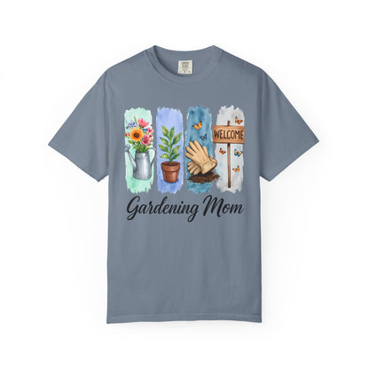 Gardening Mom Tee, gardening mom shirt, garden-mom tee, gardening shirt gift-for-gardening-mom, gardening gift for friends, botanical shirt