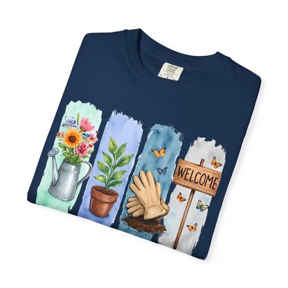 Gardening Mom Tee, gardening mom shirt, garden-mom tee, gardening shirt gift-for-gardening-mom, gardening gift for friends, botanical shirt