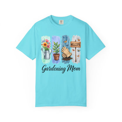 Gardening Mom Tee, gardening mom shirt, garden-mom tee, gardening shirt gift-for-gardening-mom, gardening gift for friends, botanical shirt